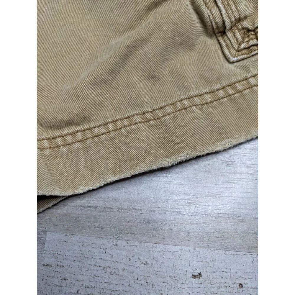 American‎ Eagle Baggy Cargo Shorts Longer Length Size 30 Distressed 11